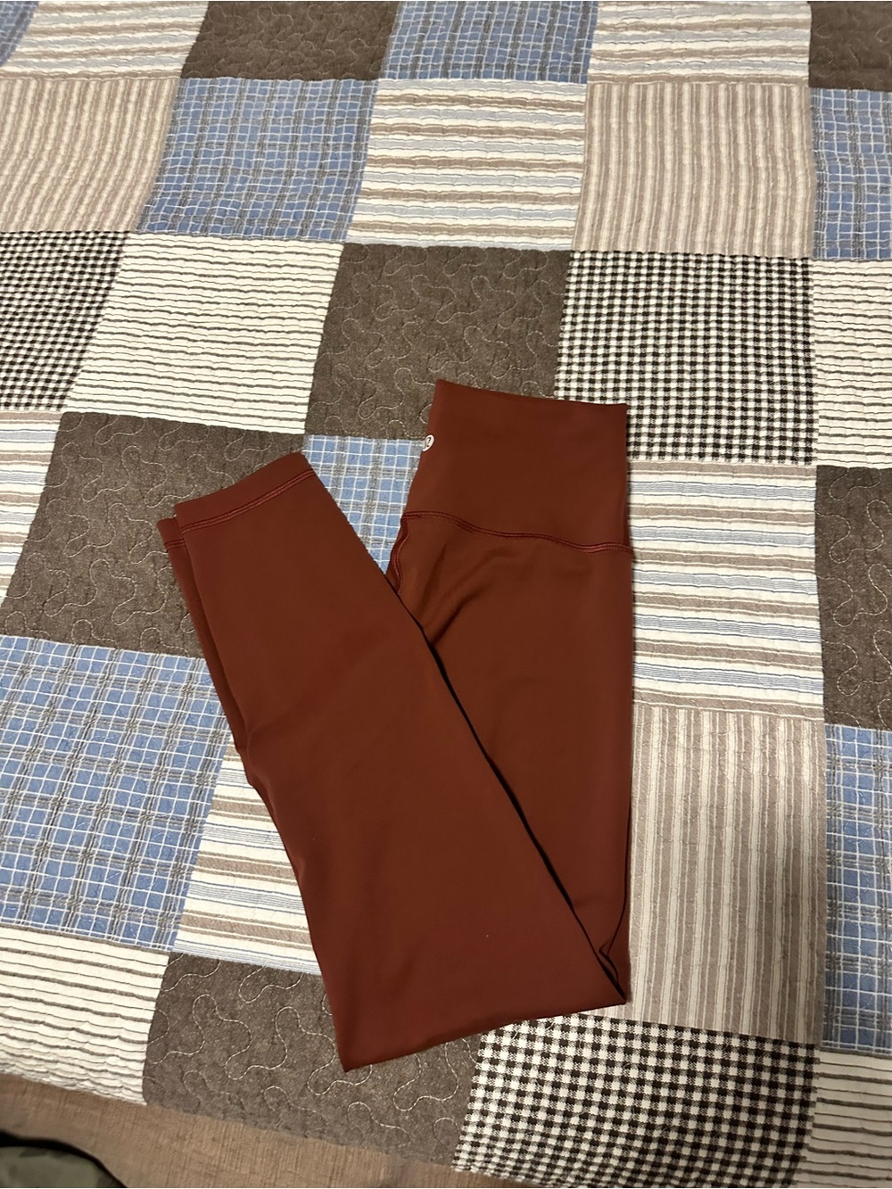 lululemon athletica High-Waist Leggings in Rust Brown